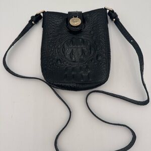 Brahmin Black Small Crossbody Bag